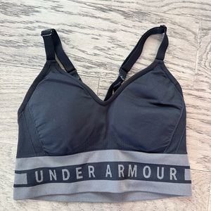 Under armor sports bra black